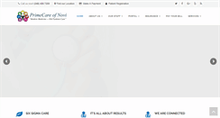 Desktop Screenshot of primecareofmi.com